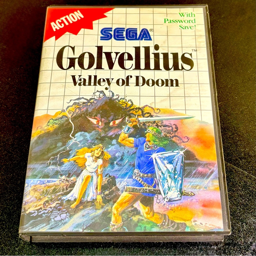 Golvellius Valley of Doom Video Game Sega Master System SMS